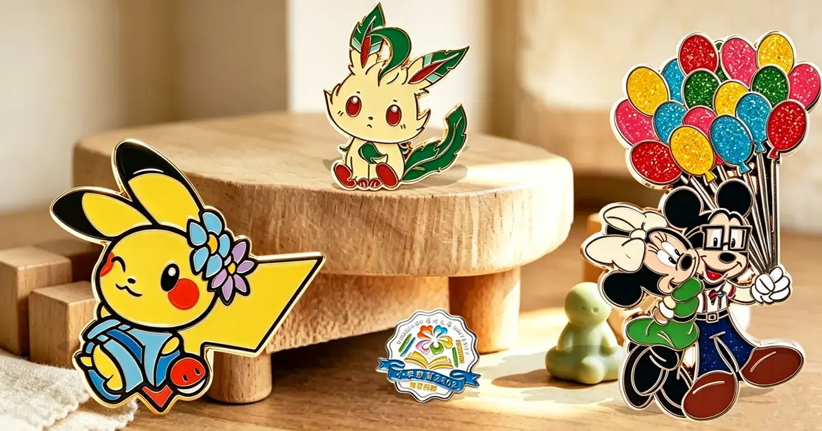 custom-pokemon-disney-character-enamel-pins-collection