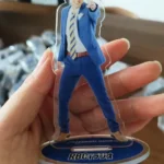 Client review photo of custom acrylic standee