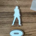 Client review photo of custom acrylic standee