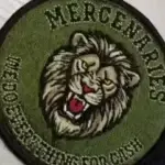 Client review photo of custom embroidery patch