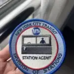 Client review photo of custom embroidery patch