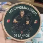 Client review photo of custom embroidery patch