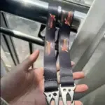 Client review photo of custom polyester lanyard